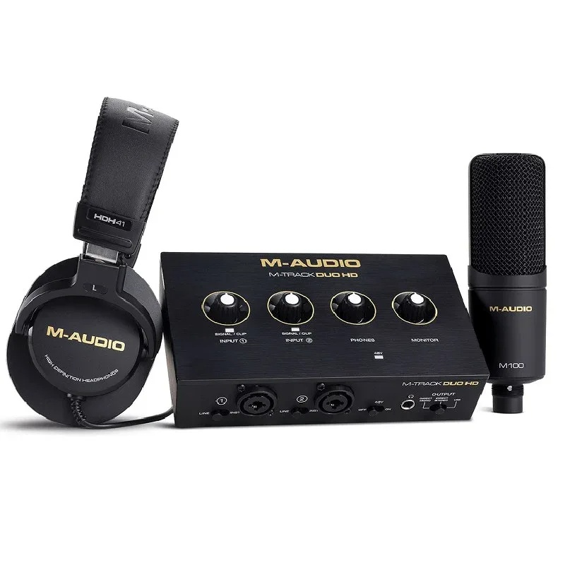 M-Audio M-Track Duo HD Producer Pack