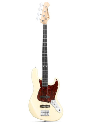 Donner DJB-510B Bass Guitar Kit White
