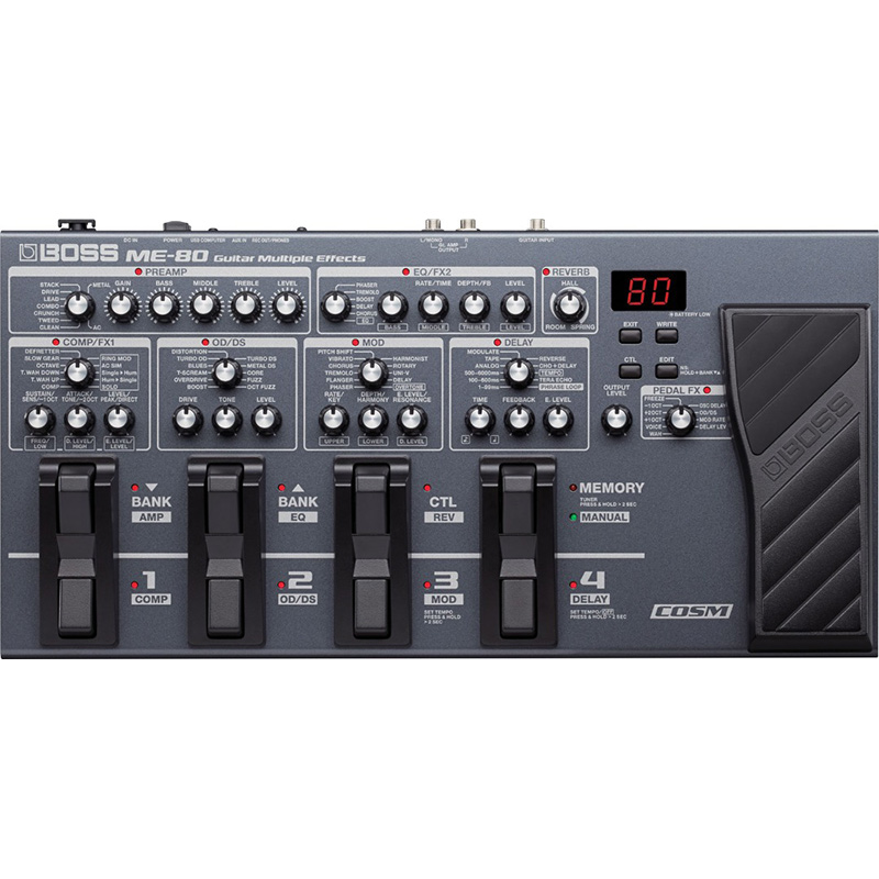 BOSS ME-80 Guitar Multi Effects