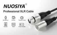 کابل XLR دو عددی NUOSIA – طول 1 متر | انتقال سیگنال باکیفیت و بدون نویز